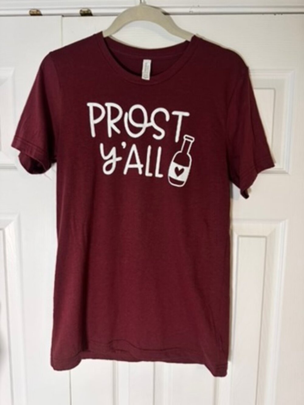 Oktoberfest burgundy tee medium